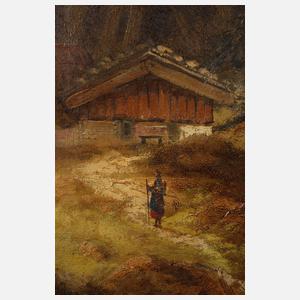 A. Braun, Hochgebirgslandschaft