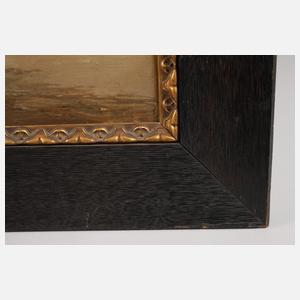 Diez, Romantische abendliche Seenlandschaft