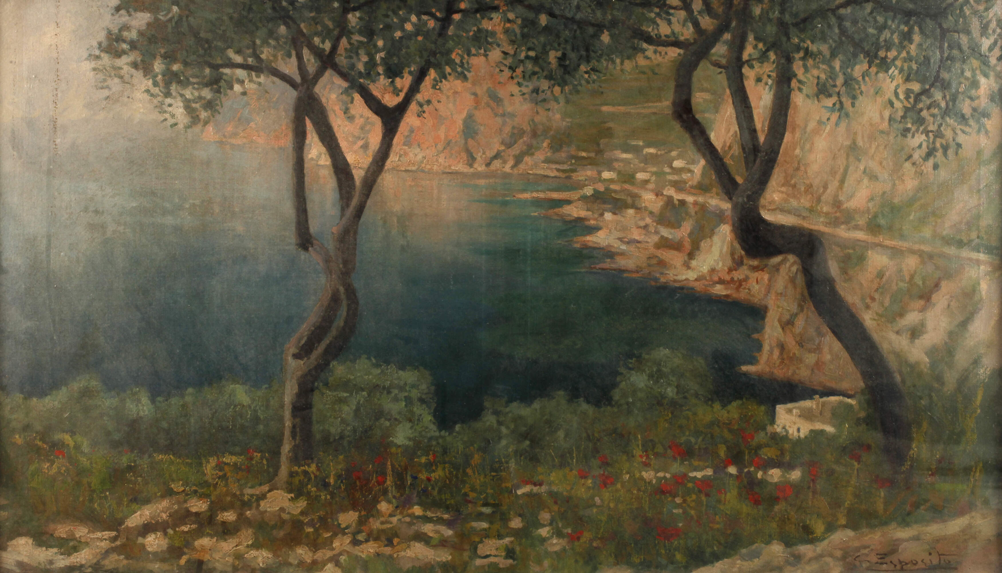 Gaetano Esposito, Mediterrane Felsenküste