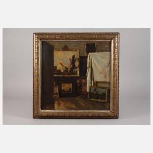 Adolf Hengeler, Atelierstudie