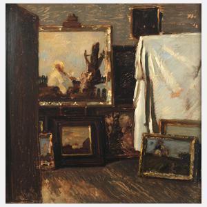 Adolf Hengeler, Atelierstudie