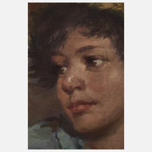 R. Jelinek, Straßenjunge mit Zigarette