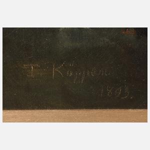 Theodor Köppen, Sturm an der Küste