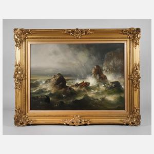 Theodor Köppen, Sturm an der Küste