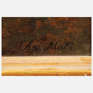 Christian Mali, Studie einer liegenden Kuh