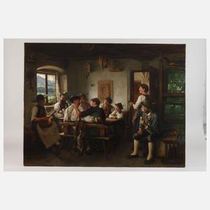 Emil Rau, Zünftige Gesellschaft im Stüberl