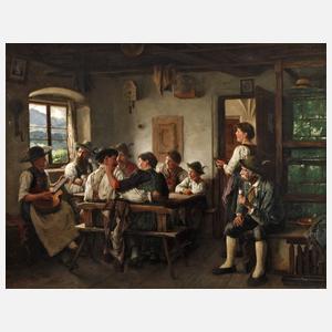 Emil Rau, Zünftige Gesellschaft im Stüberl