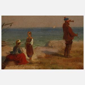 Michael Sachs, Sommerliche Strandszene