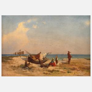 Michael Sachs, Sommerliche Strandszene