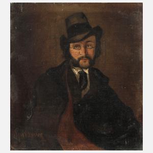 Carl Spitzweg, "Herrenportrait"