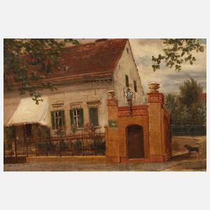 Friedrich Thieme, Herrschaftliches Landhaus