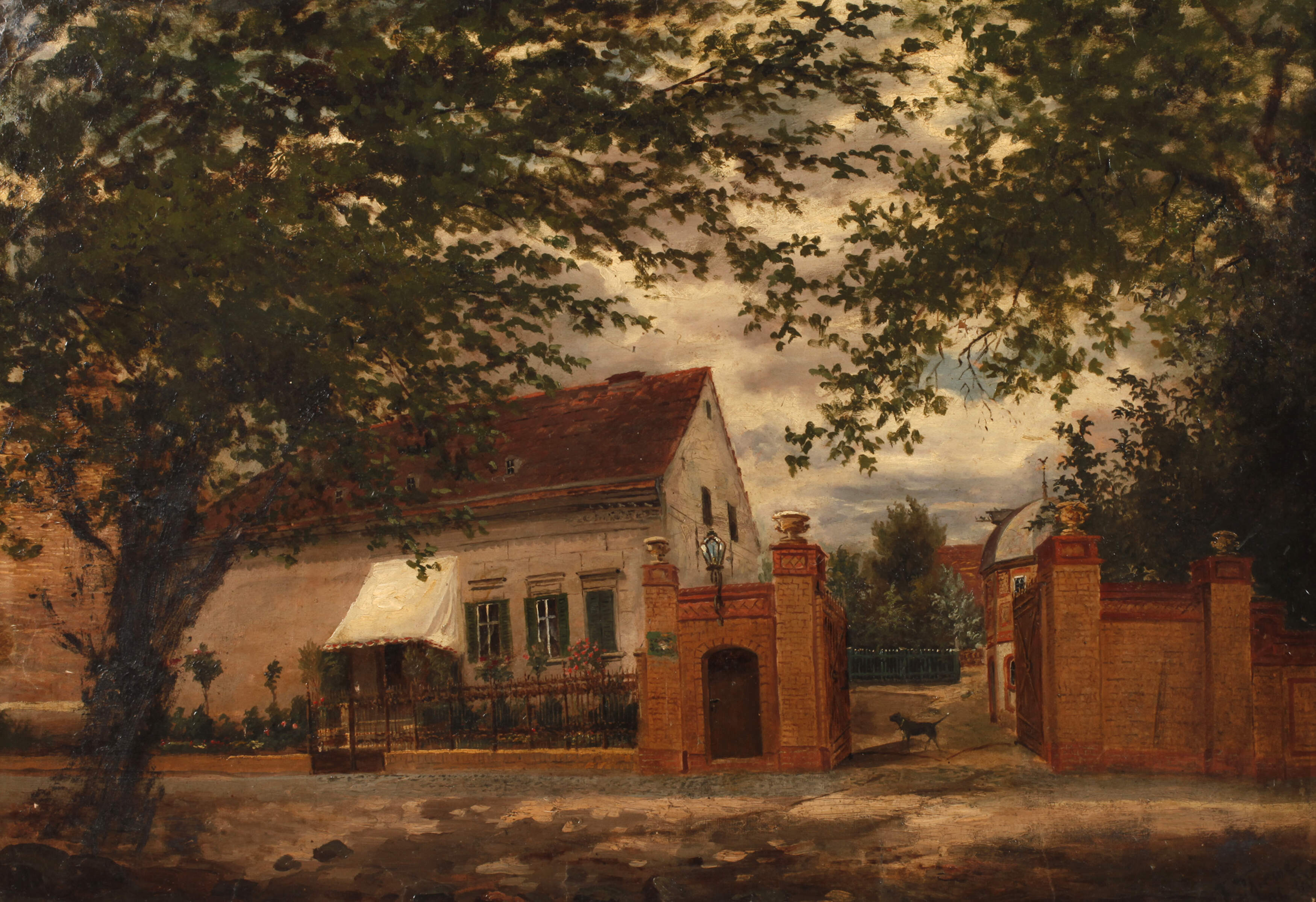 Friedrich Thieme, Herrschaftliches Landhaus