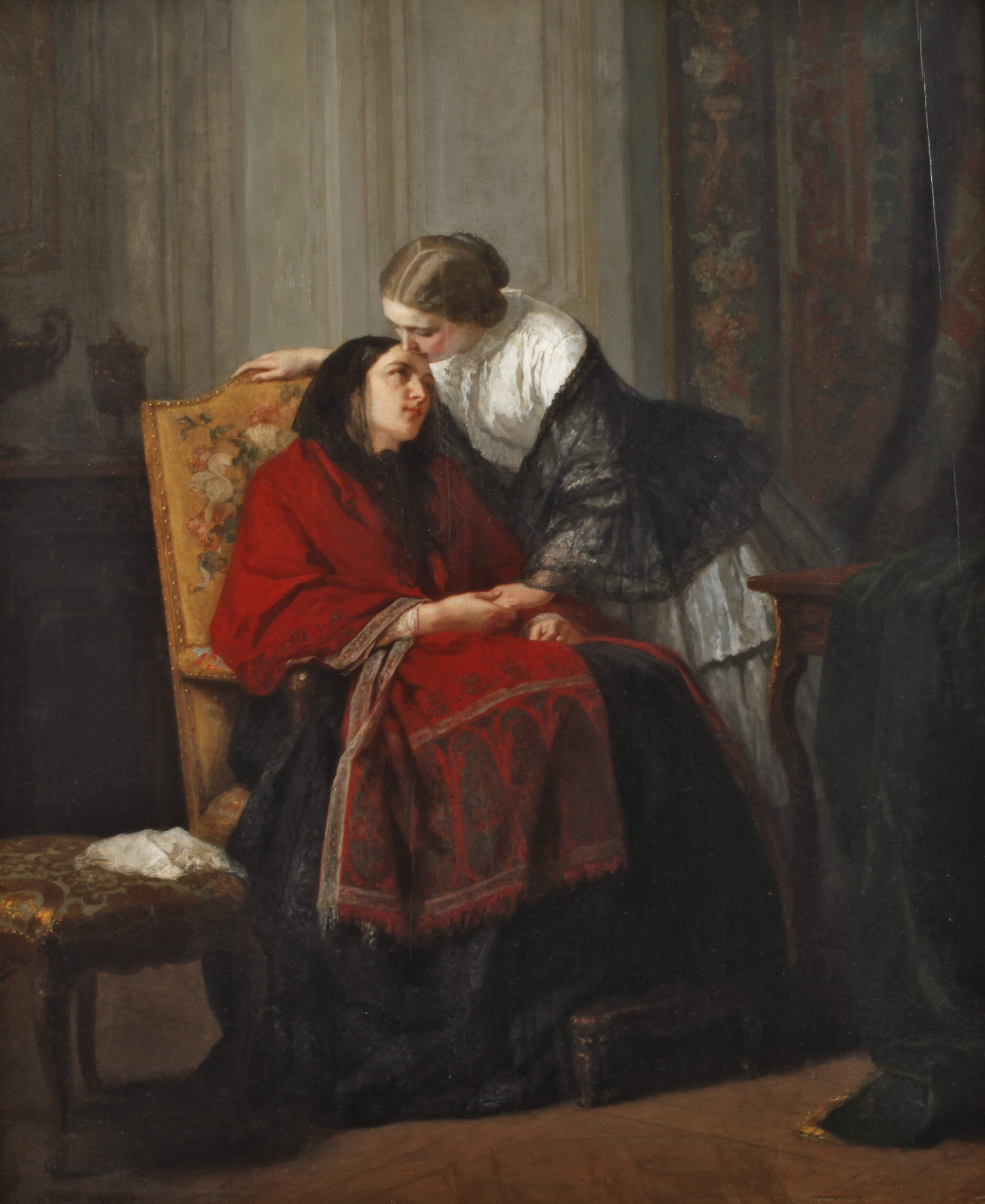 Jules Trayer, "Der Kuss"