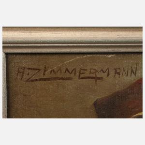 Alfred Zimmermann, Charakterkopf