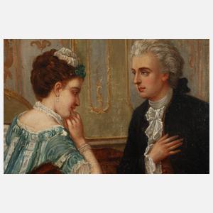 Heiratsantrag am Klavier nach Otto Erdmann