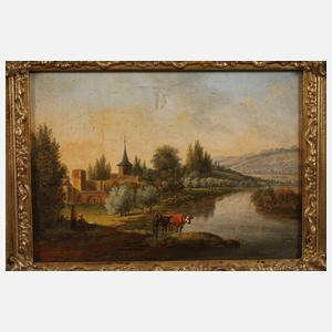 Romantische Sommerlandschaft