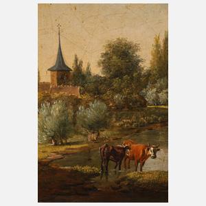 Romantische Sommerlandschaft