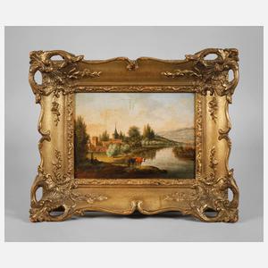 Romantische Sommerlandschaft