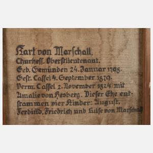 Bildnisse der Eheleute von Marschall