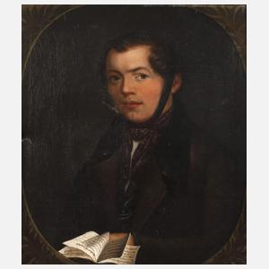 Biedermeierliches Herrenportrait