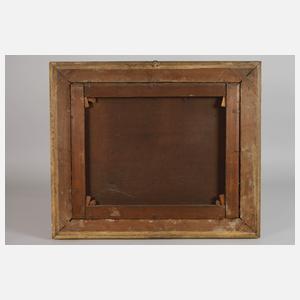 Reisigsammlerin in bergischer Landschaft