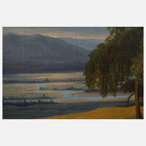 Romantische Sommerlandschaft