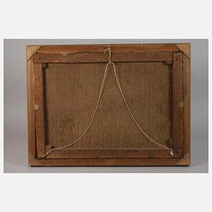 Bergige Landschaft mit See