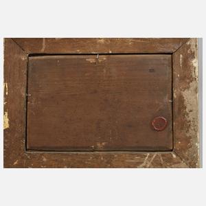 Wanderer in ländlicher Gegend