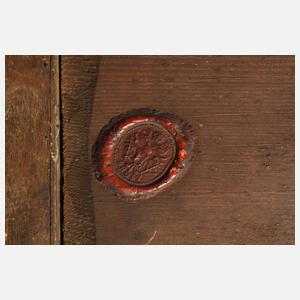 Wanderer in ländlicher Gegend