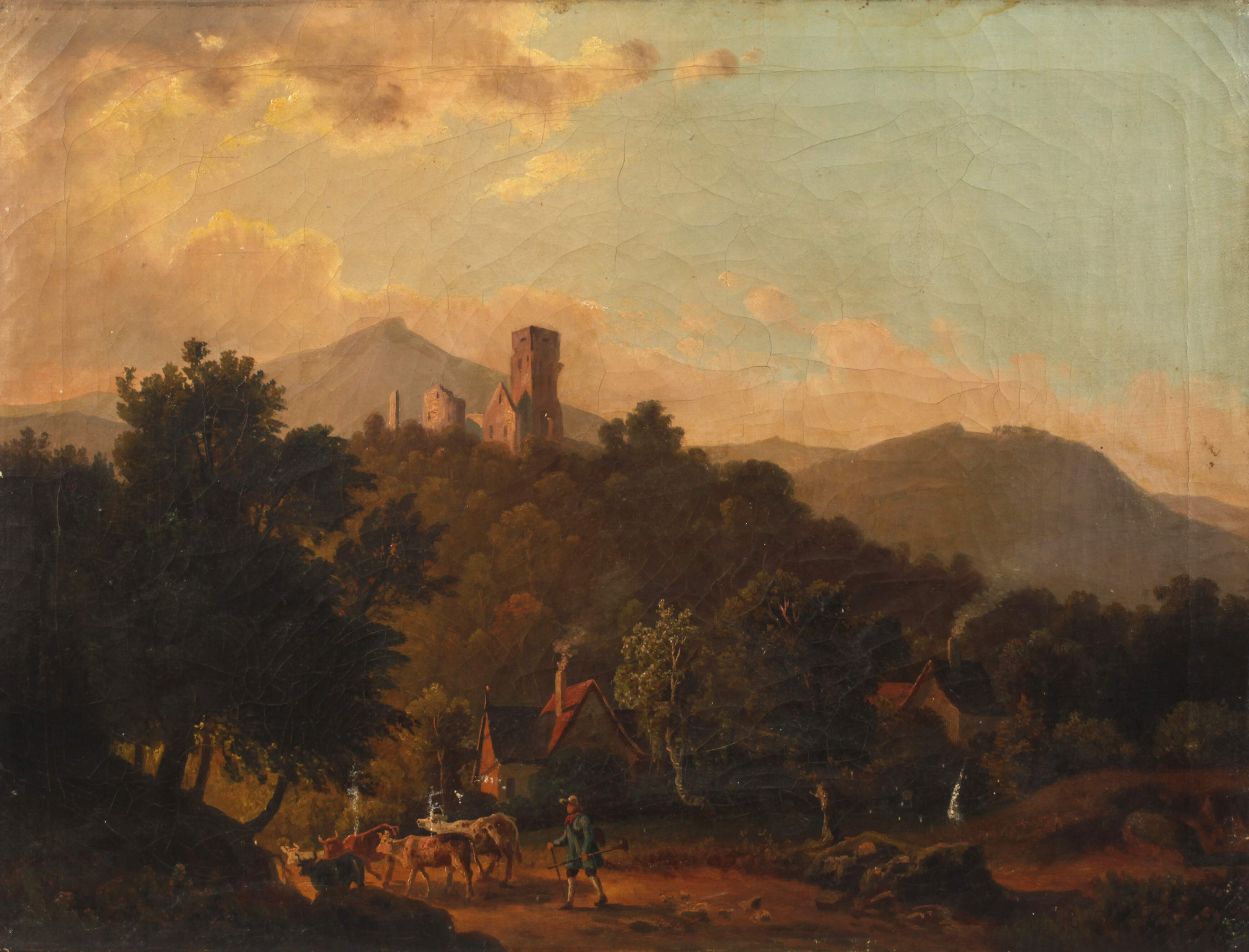 Spätromantische Landschaft