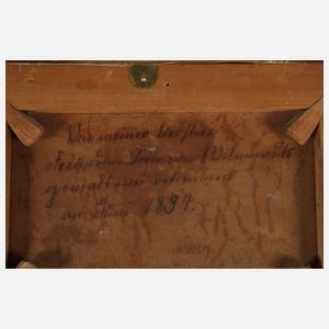 Seenansicht mit Seglern