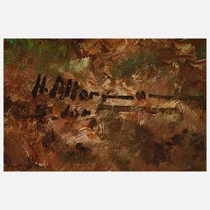 Horst Altermann, »Ausritt zur Fuchshatz«