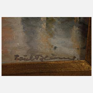 Blume Paul, "Fischerhafen von Chioggia"