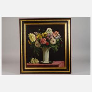 Theodor Bohnenberger, "Sommerblumen in Nymphenburger Vase"