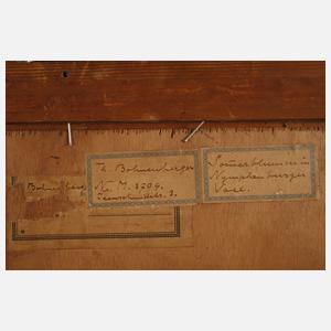 Theodor Bohnenberger, "Sommerblumen in Nymphenburger Vase"