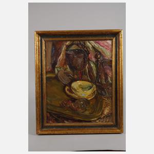 Boule, Stillleben mit Kesselchen und Tablett