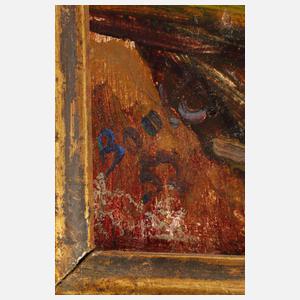 Boule, Stillleben mit Kesselchen und Tablett