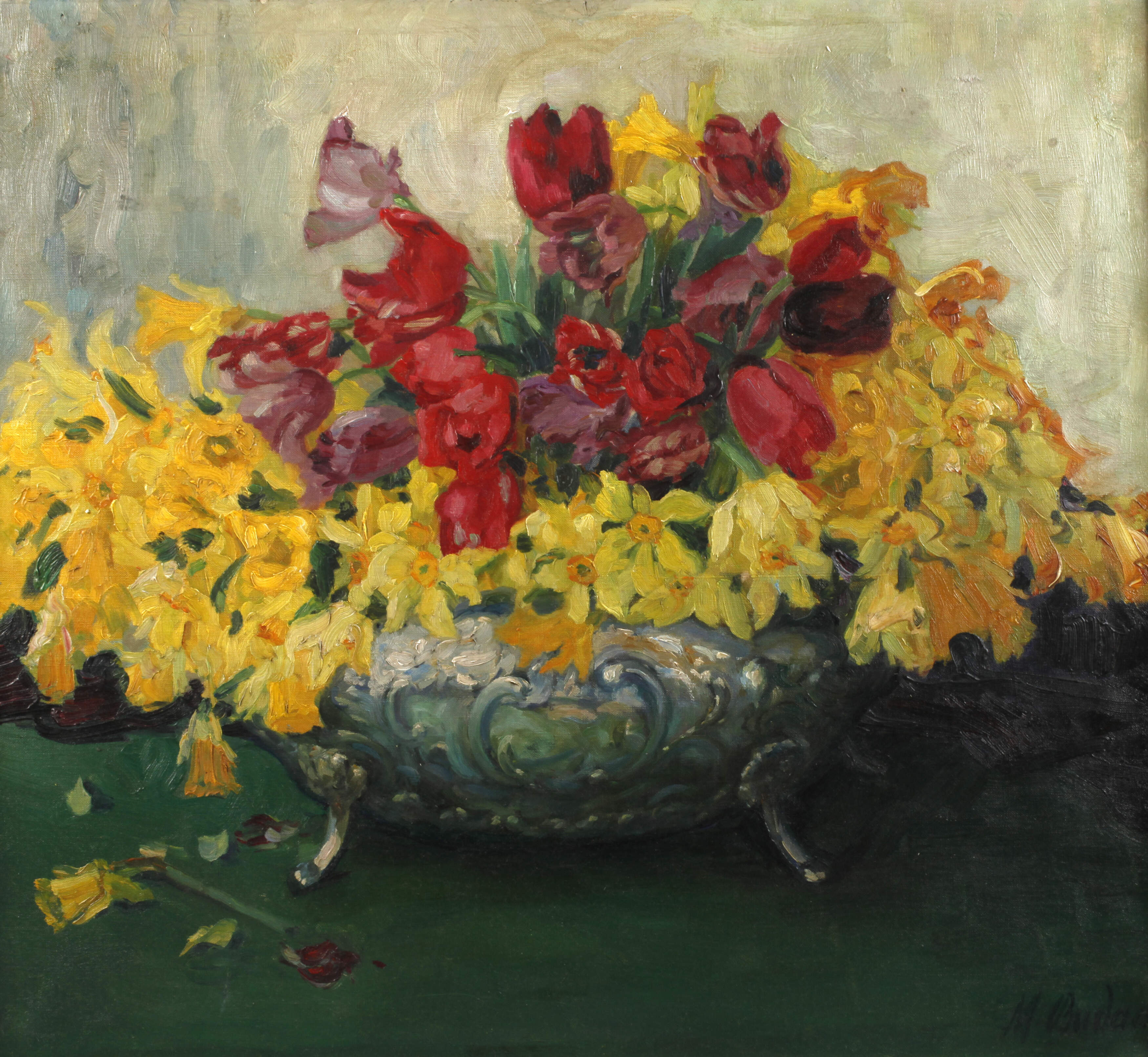 Martha Budach, Üppiges Frühlingsstillleben