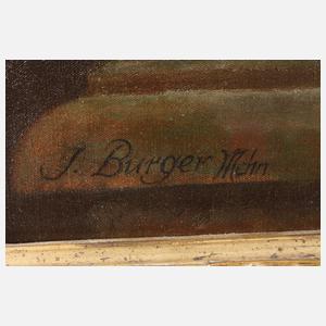 Josef Burger, Blumenstillleben