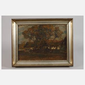 Jozsef Dala, Herbstliche Dorfansicht