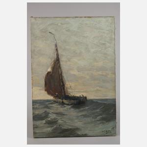 Albert Devos, "Le depart"