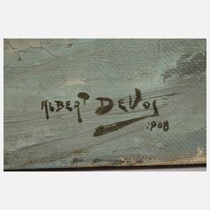 Albert Devos, "Le depart"