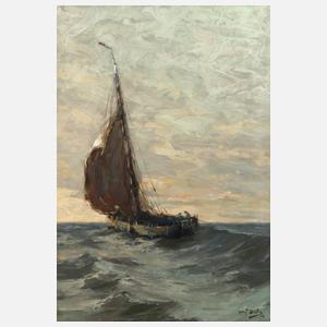 Albert Devos, "Le depart"