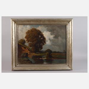 Albert Fickert, Landschaft in Niederbayern