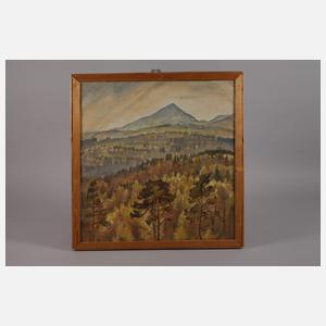 Gertrud Fredrich, Herbstliche Gebirgslandschaft