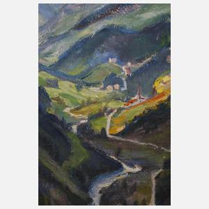 Expressive Hochgebirgslandschaft