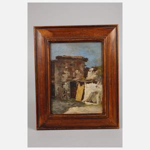 Guiseppe Galli, Studie eines zerfallenen Hauses