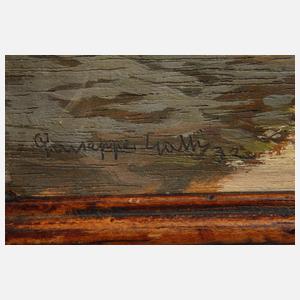 Guiseppe Galli, Studie eines zerfallenen Hauses