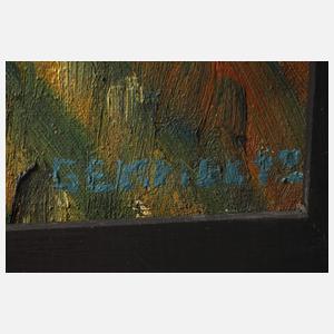 Lothar Gemmel, "Toskanalandschaft"