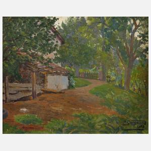 Gorgeard, Sommerliche Dorfimpression